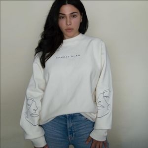 Monday born sweatshirt